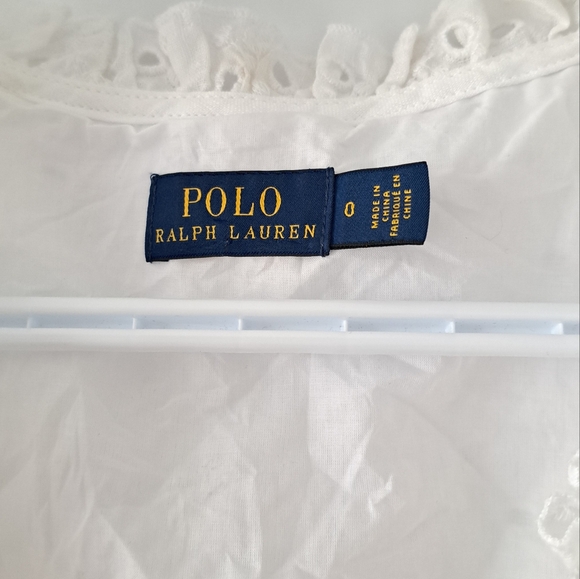 Polo Ralph Lauren Eyelet Linen Dress - Picture 6 of 7